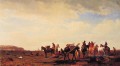 Indiens voyageant près de Fort Laramie Indiens d’Amérique Albert Bierstadt